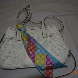 Coach Handle bag w/Crossbody Strap